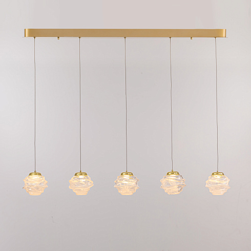 Подвесной светильник Delight Collection MD25030003-5B gold/clear MD25030003
