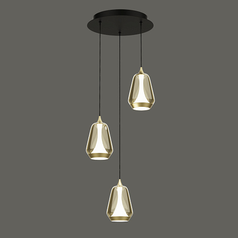 Подвесной светильник Delight Collection MD24001011-3A brass/champagne MD24001011