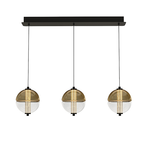 Подвесной светильник Delight Collection MD24022079-3B black/amber MD24022079