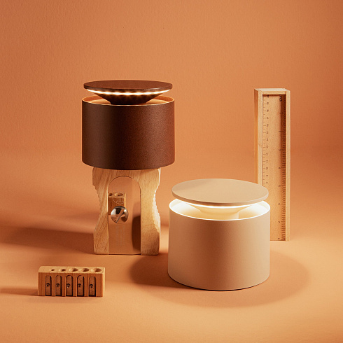 Настольная лампа Zafferano Poldina Push-up Dark Gray Poldina LD1050N3