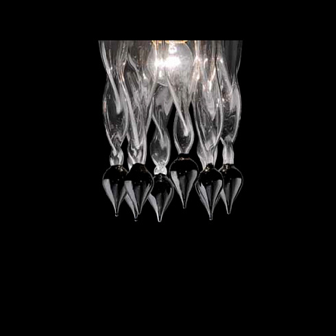 Настенный светильник Patrizia Volpato LP-530/APP2 argento nero Alaska