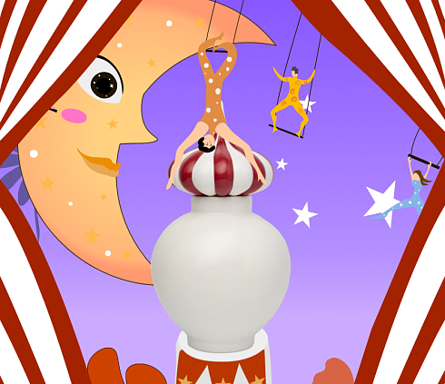 Ваза Сказ по краю Башня Пестрого Купола 