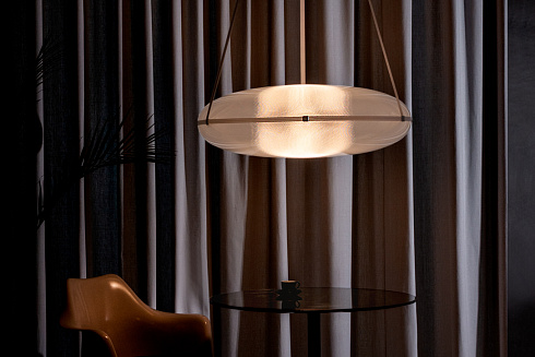 Подвесной светильник A-N-D Iris A/A 60 Silver   Iris RI-60-A-A-SLV