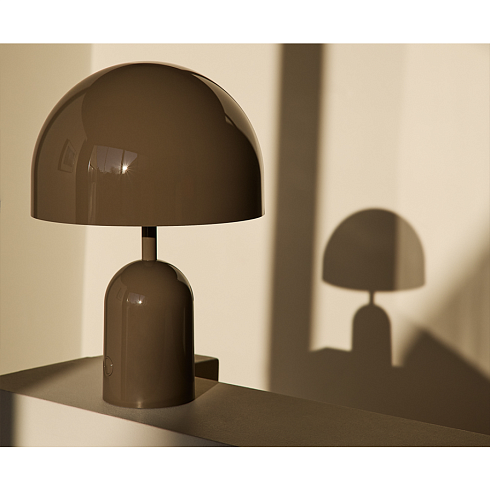Настольная лампа Tom Dixon Bell Portable v2 Taupe Bell BEPO11MUUN