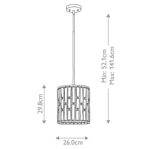 Подвесные светильники Hinkley HK-GEMMA-P-A-SL  HK-GEMMA-P-B-SL