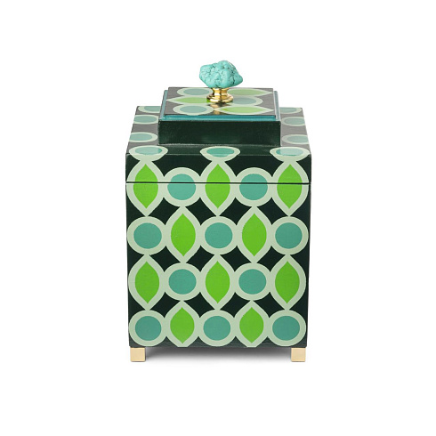 Шкатулка Abhika Krizia '70 Green Mix Krizia 600562,F10