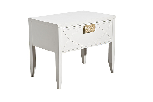 Тумба прикроватная бежевая 1 ящик см Garda Decor 151SV-000010 
