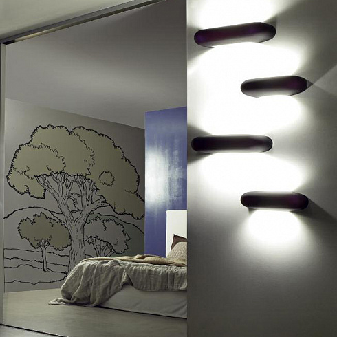 Настенный светильник Vistosi AP DOS G NE CR DOS