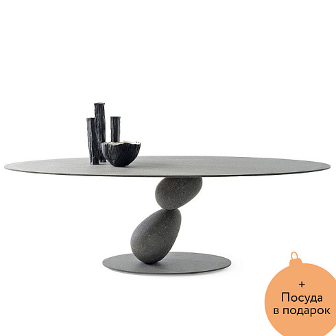 Обеденный стол MOGG Matera Oval urban gray Matera MOL15070A
