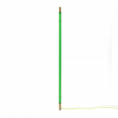 Настенный светильник Seletti Linea Golden End Green Linea 06940 GRE