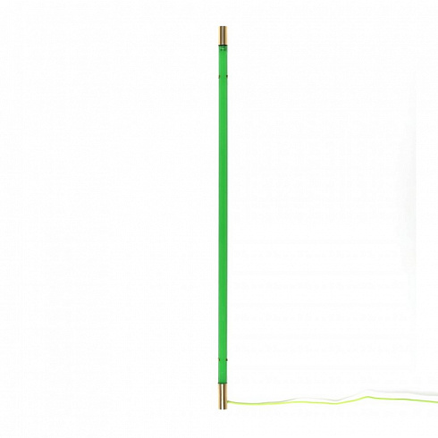 Настенный светильник Seletti Linea Golden End Green Linea 06940 GRE