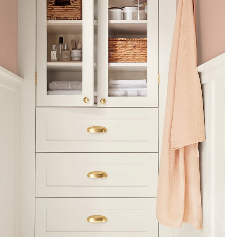 Ручка-кнопка Rejuvenation Claybourne Polished Chrome Claybourne 9208264