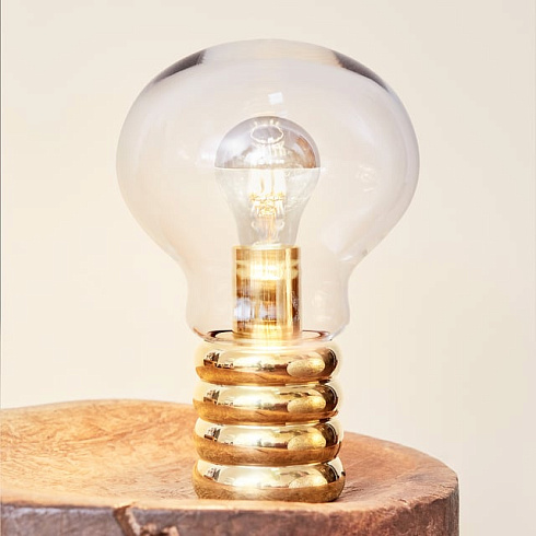 Настольная лампа Ingo Maurer Bulb Brass LED Bulb 1031000