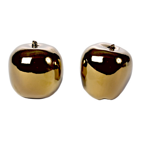 Аксессуар Pols Potten Apple gold set 2 Apple 230-300-039