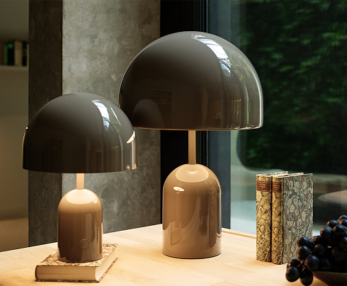 Настольная лампа Tom Dixon Bell Mushroom LED Bell BET11MU-TUN01M1