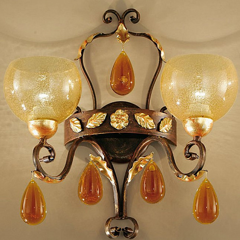 Бра MM Lampadari 6418/A2 V2166 Ambra