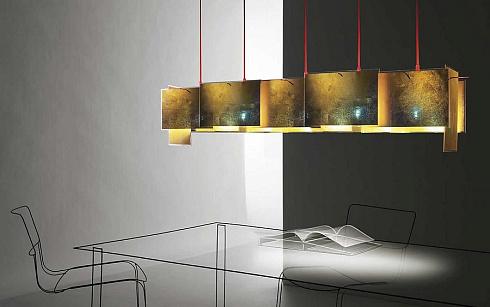 Подвесной светильник Ingo Maurer 24 Karat Blau М 230cm Karat Blau 1575000