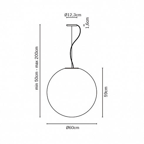 Подвесной светильник Fabbian Lumi Sfera d60 Lumi F07A2701