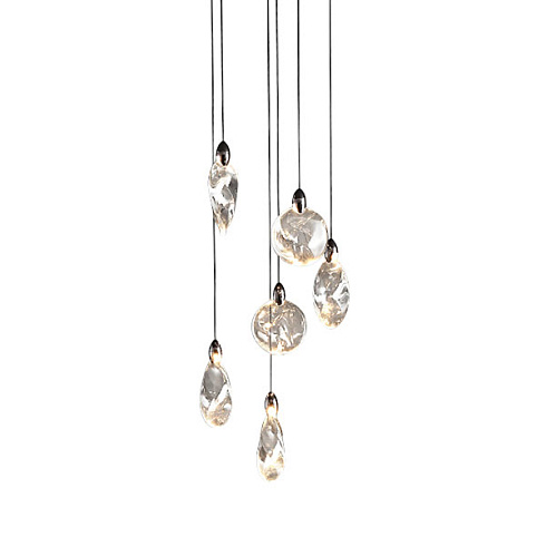 Подвесной светильник Delight Collection MT9176-6H pearl black Colvin