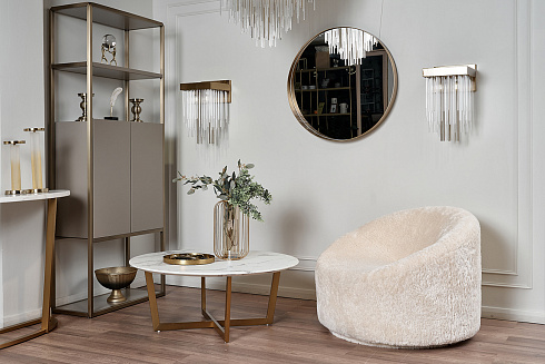 Журнальный стол Garda Decor 33FS-CT2029-BBS 33FS-DT3