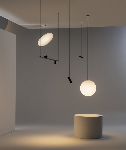 Подвесной светильник Vibia Circus 0141 Black Black Tunable Red + Casambi (P2P) Circus 014111/9Z