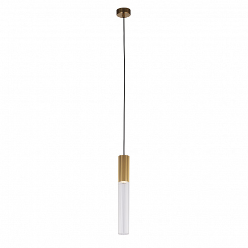 Подвесной светильник Delight Collection Flume 1A ant.brass Flume MD2045-1A ant.brass