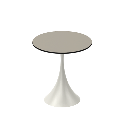 Журнальный столик Midj Leo Metal d40 White/Sand Leo Leo CT H45 D40 EC