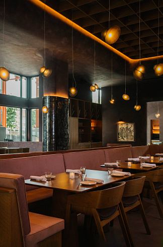 Подвесной светильник A-N-D Pebble В Citrine + C Pearl  Pebble PEB-P-B-CI-C-PL