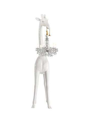 Уличный светильник Qeeboo Giraffe in Love M White Giraffe in Love 19004WH