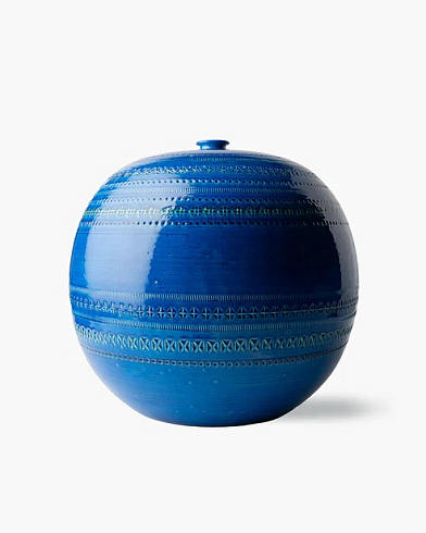 Ваза Bitossi Ceramiche Rimini Blu Ball-shaped 35 Rimini Blu Z9990153