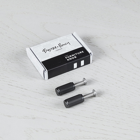Ручка-кнопка Buster and Punch Knob Linear Gun Metal set of 2 Linear GFK-35319