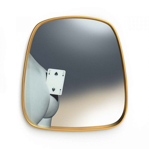 Зеркало Seletti Two Of Spades Toiletpaper Mirror 17044