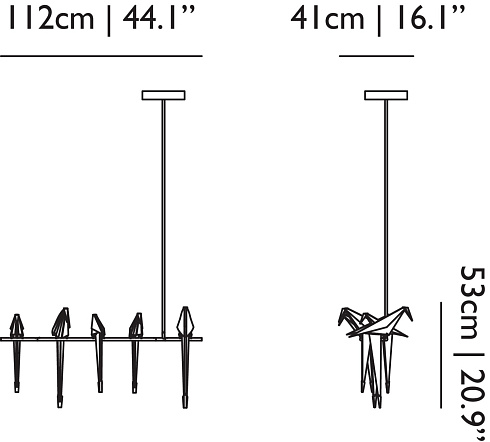 Подвесной светильник Moooi Perch Branch Perch 8718282298030