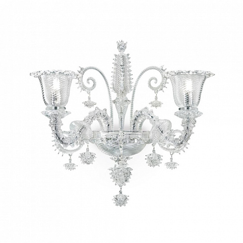 Настенный светильник Barovier & Toso 5715/02 Venezia 1295 5715/02/CC/CL