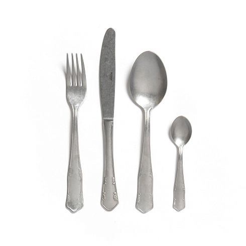 Набор столовых приборов Bitossi Home Romantica Silver set of 24 Romantica LTS01201