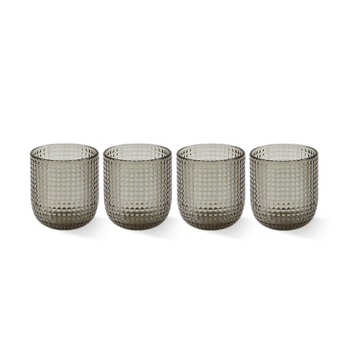 Стакан Pols Potten Rooftop Light grey set of 4 Rooftop 140-230-216