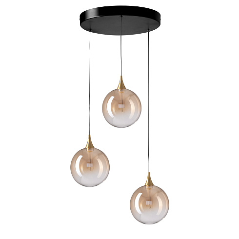 Подвесной светильник Delight Collection MD23001045H-3A brass/champagne MD23001045