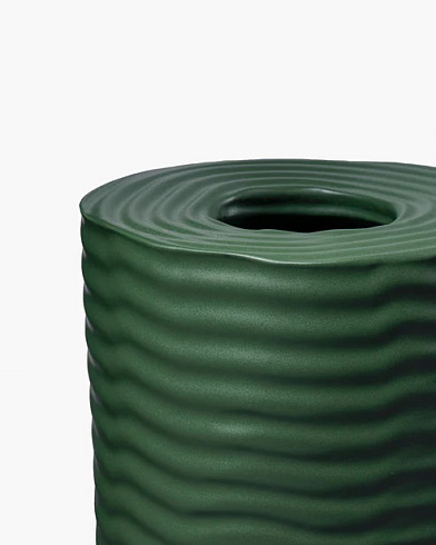 Ваза Bitossi Ceramiche Wiggle 24 Green Wiggle MAX00001
