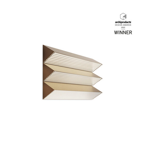 Настенный светильник Contardi Stick Trio copper Stick ACAM.004514