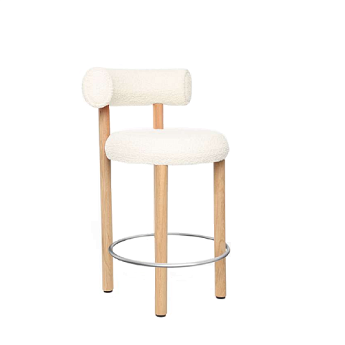 Полубарный стул Tom Dixon Fat Wood 65cm FAT FATS02NAW1