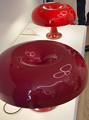 Настольная лампа Artemide Nesso Ruby Red Ruby Red S0056010A03