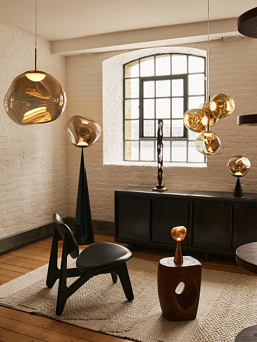 Подвесной светильник Tom Dixon Melt Bronze Led Melt MES03BR-PEUM2
