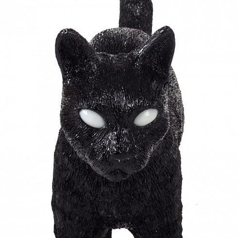 Настольная лампа Seletti Jobby The Cat Black Cat Lamp 15041