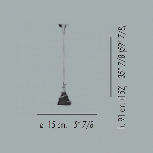 Подвесной светильник BANCI 12.9659 LA METAMORFOSI