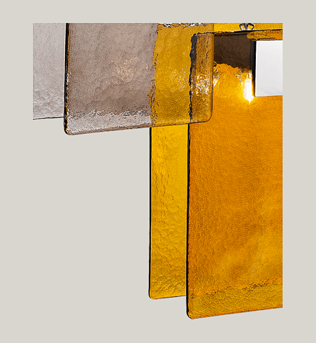 Подвесной светильник Italamp Mura T1000/S9 Amber / Sand/ White / Smoke Grey Mura 01000S90 005