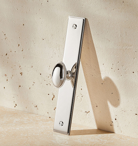 Ручка-кнопка Rejuvenation Lennox Polished Nickel Lennox 133560