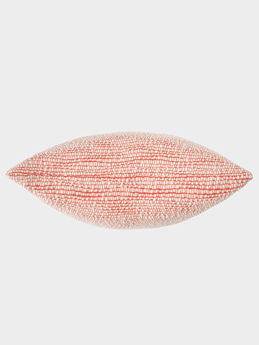 Подушка Tom Dixon Thread 50x50 cm Orange&White Wool Blend   Thread THCU50OR
