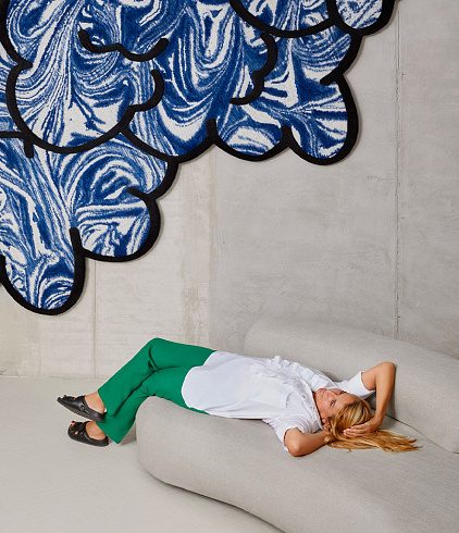 Ковер CC-TAPIS Cirrus Blue Venus Power