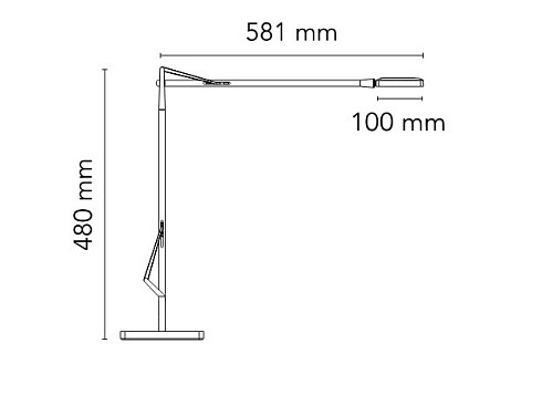 Настольная лампа Flos Kelvin Led white Kelvin Led F3311009