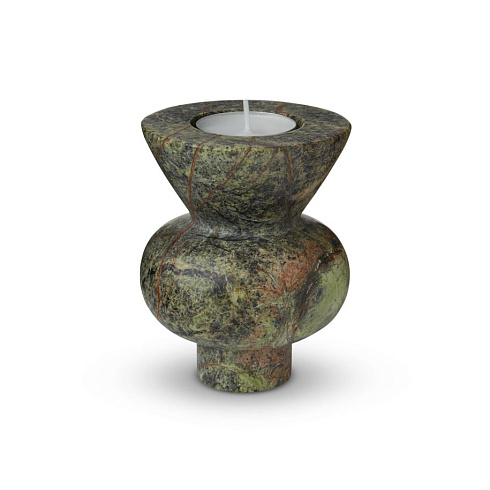 Подсвечник Tom Dixon Stone Stacking green Stone ROCH03GR